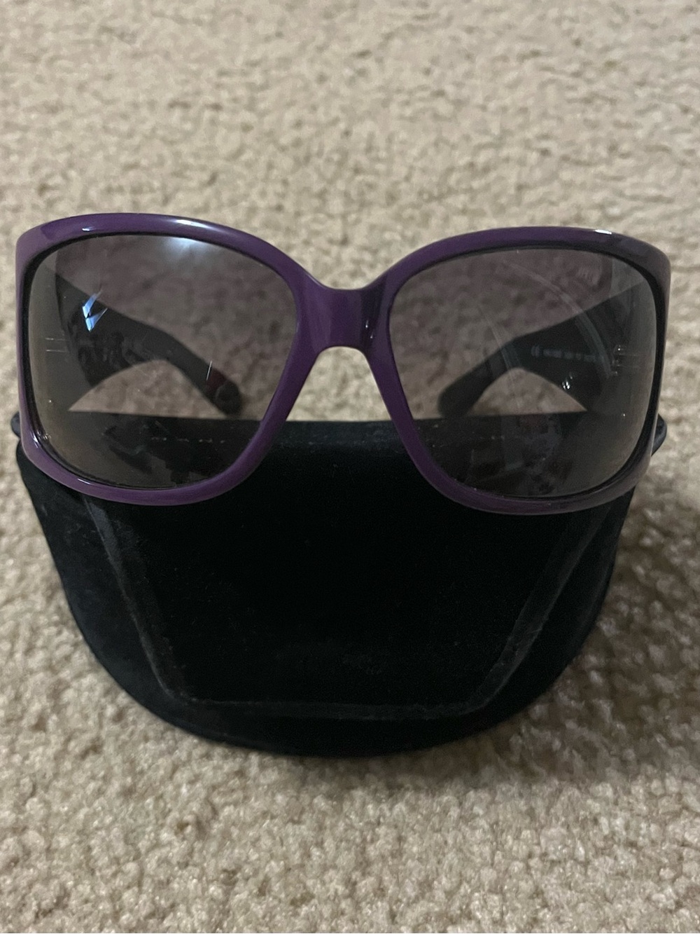 Marc Jacobs Purple Oversized Women's Sunglasses